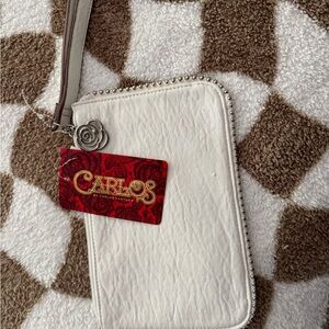 Carlos by Carlos Santana wristlet clutch New